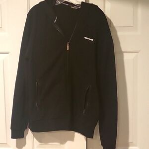 Roberto Cavalli Mens Hooded Sweatshirt Size XL